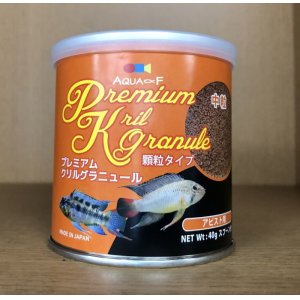 画像: アクアFオリジナルフード　プレミアムクリルグラニュール【アピスト用】　40ｇ　神戸店在庫