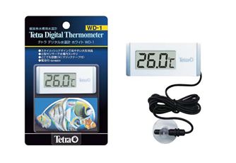 画像1: テトラ　デジタル水温計　ホワイト　WD-1　 神戸店在庫